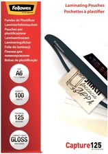 Zdjęcie Folia Do Laminacji Błyszcząca Format A6 111X154Mm 250 Mic. - Poznań
