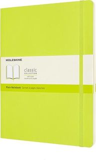 Moleskine Notes W Miękkiej Oprawie Xl Limonkowy Gładki