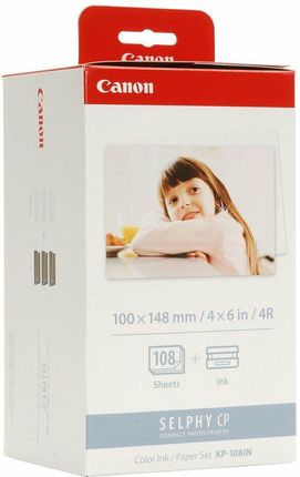Canon Papier + Folia Termosub. Kp-108In Gloss 100X148 Mm 3 X 36 Ark.