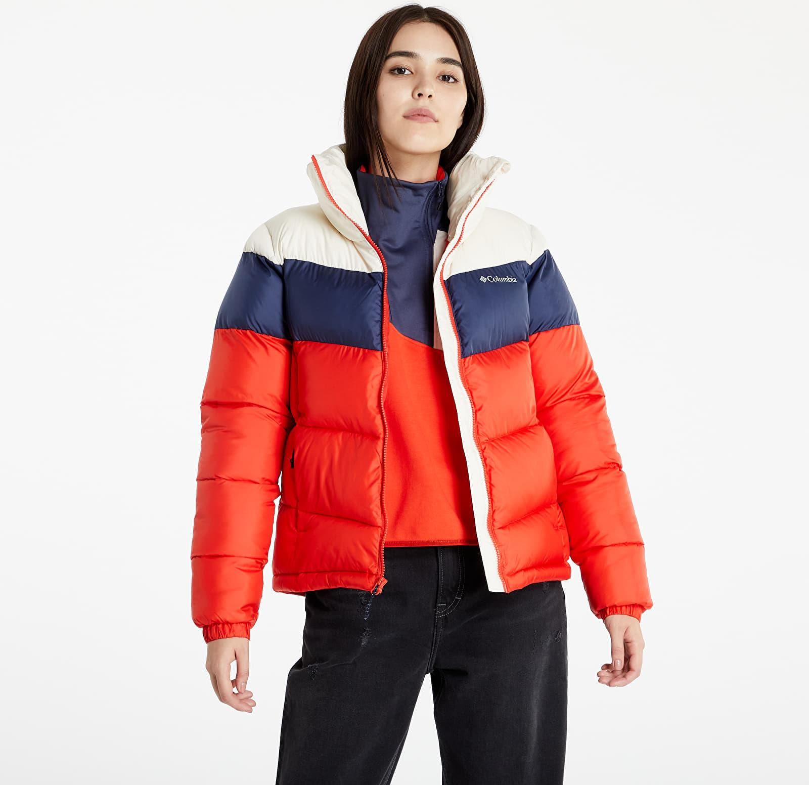 Columbia Puffect™ Color Blocked Jacket Bold Orange - Ceny i opinie ...