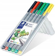 Zdjęcie Staedtler Cienkopis Steadtler Triplus 6 Kolorów Dino - Sopot