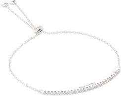 MICHAEL KORS BRANSOLETKA THIN PVE SLDR CLR MKC1418AN040 SREBRNY