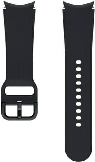 Samsung Sport Band 20 mm M/L do Galaxy Watch4 44mm Czarny (ET-SFR87LBEGEU) - zdjęcie 2 Samsung Sport Band 20 mm M/L do Galaxy Watch4 44mm Czarny (ET-SFR87LBEGEU)