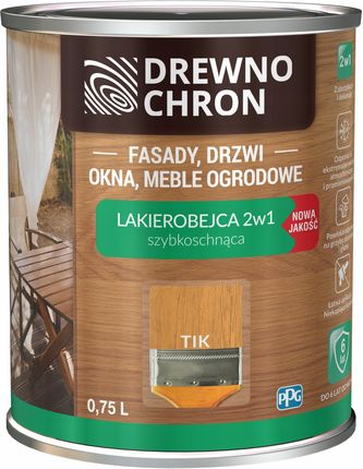 Drewnochron LAKIEROBEJCA 2w1 Nowa Jakość tik 0,75L