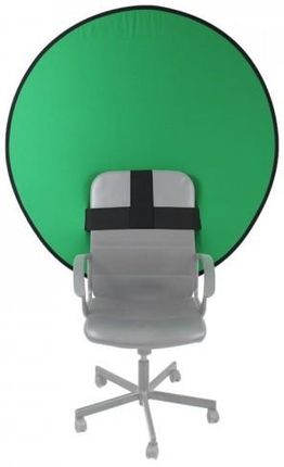 Składane tło fotograficzne Green Screen na fotel