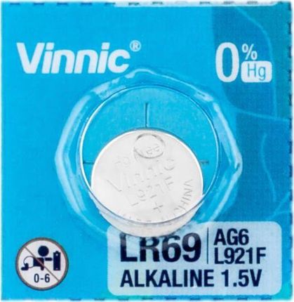 Vinnic Bateria alkaliczna Vinnic LR921/370/AG6