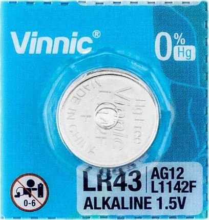 Vinnic Bateria alkaliczna Vinnic LR1142/386/AG12