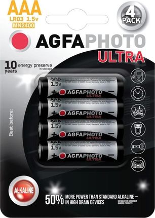 Agfa Bateria Ultra AAA / R03 4szt.