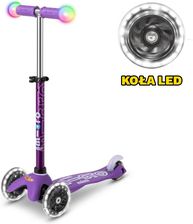 Zdjęcie Hulajnoga Mini Micro Deluxe Magic LED Purple świecąca - Suraż