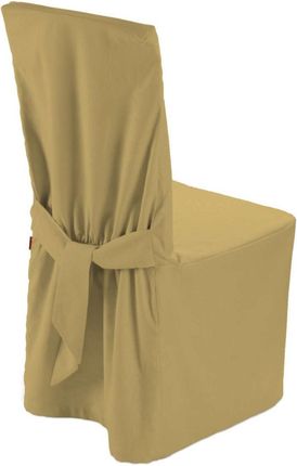 Dekoria Sukienka Na Krzesło Zgaszony Żółty 45X94 Cm Cotton Panama