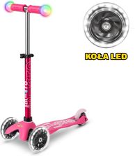 Zdjęcie Hulajnoga Mini Micro Deluxe Magic LED Pink świecąca - Choroszcz