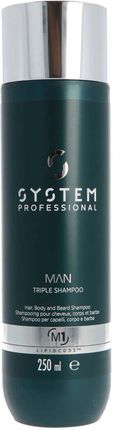 Wella System Professional Man Szampon Do Włosów 3W1 250 ml
