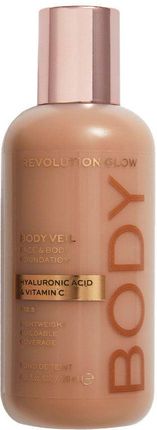Revolution Beauty Makeup Revolution Revolution Glow Body Veil Foundation Podkład F12.5 120 ml