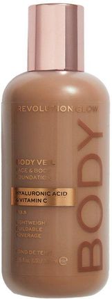 Revolution Beauty Makeup Revolution Revolution Glow Body Veil Foundation Podkład F13.5 120 ml