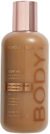 Revolution Beauty Makeup Revolution Revolution Glow Body Veil Foundation Podkład F14.2 120 ml