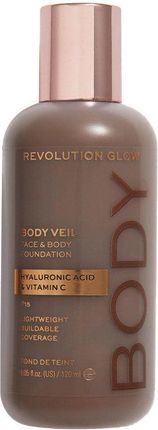 Revolution Beauty Makeup Revolution Revolution Glow Body Veil Foundation Podkład F15 120 ml