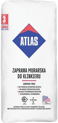 Atlas Do Klinkieru Z Trasem 25Kg Szary