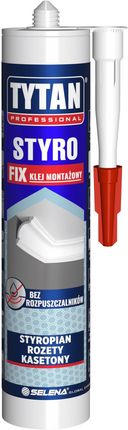 TYTAN PROFESSIONAL STYRO FIX Klej montażowy do styropianu 290 ml biały