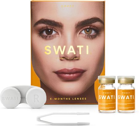 SWATI Coloured Lenses Soczewki kolorowe 6-ścio miesięczne Honey