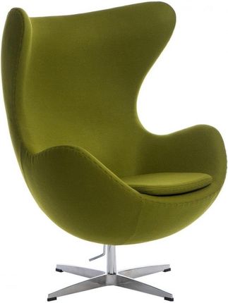 D2.Design Fotel Jajo Kaszmir Zielony Jasny 40 Premium 2166820