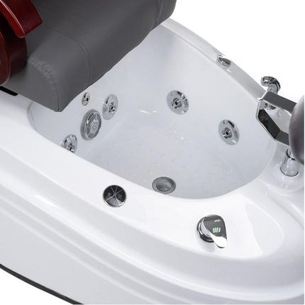 Beauty System Fotel Do Pedicure Z Masażem Br 2307 Szary 20594 - zdjęcie 6