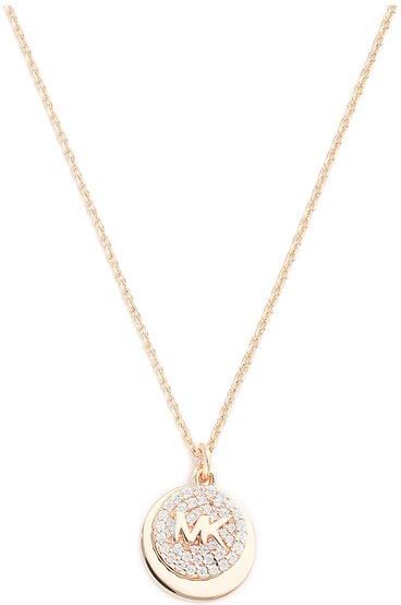MICHAEL KORS ネックレス MKC1515AN791 PAVE COIN NECK MICHAEL KORS ŁAŃCUSZEK PAVE COIN NECK MKC1515AN791 ZŁOTY