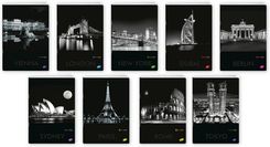 Zdjęcie Elisa Zeszyt A4 80K W Linie Okładka Miękka Cities By Night El-M1-080-La4 - Płock