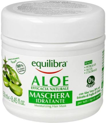 Equilibra Maska aloesowa do włosów 250 ml