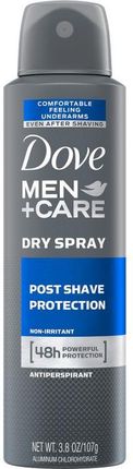 Dove Antyperspirant w spray'u Men + Care 48h Post Shave Protection 48H 150 ml