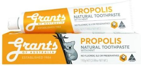 Grants of Australia - Ochronna, propolisowa pasta do zębów bez fluoru 110g