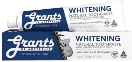 Grants of Australia - Wybielająca, naturalna pasta do zębów bez fluoru 110g