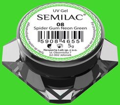 Zdjęcie Semilac Spider Gum Neon Green 08 5G - Góra Kalwaria