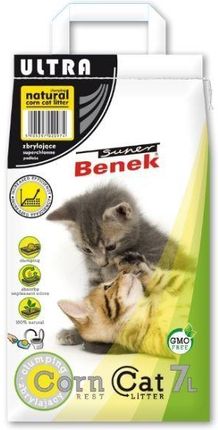 Super Benek Żwirek Corn Cat Ultra Naturalny 7L