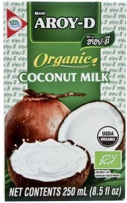 Mleko kokosowe BIO Aroy-D 250ml