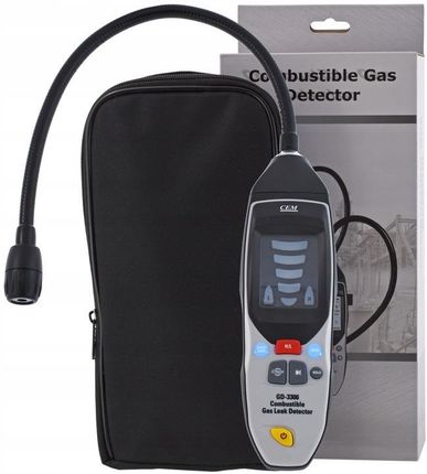 GD3306 Detektor wykrywacz gazu ziemnego, propan - butan i LPG.