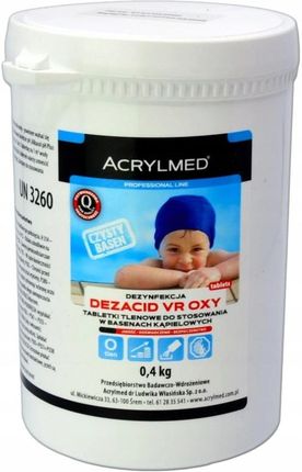 Tabletki Dezacid Vr Aktywny Tlen 20G/ 0.4Kg Acrylmed