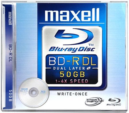 【メーカー直送】 danych Nośnik MAXELL CASE*1 JEWEL 50GB 4X DL BD-R BLU-RAY その他