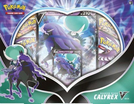 Pokemon TCG V Box August21 Shadow Rider Calyrex