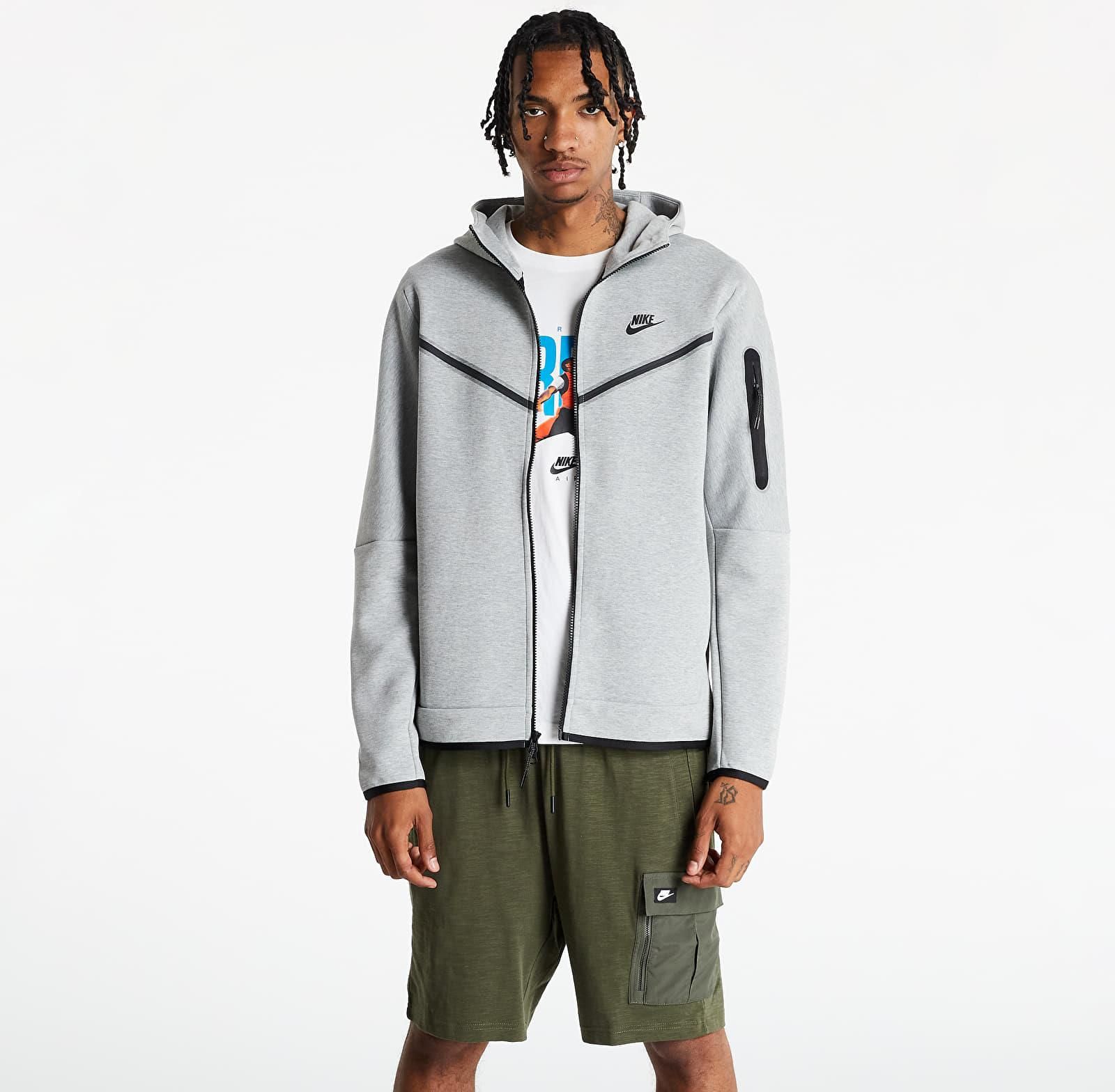 Nike Sportswear Tech Fleece Men'S Full-Zip Hoodie Dk Grey Heather/ Black -  Ceny i opinie - Ceneo.pl
