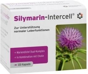Intercell Pharma Silymarin-Intercell Wsparcie Wątroby 120kaps.