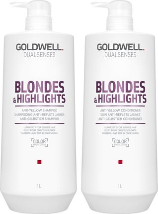 Goldwell Dualsenses Blondes & Highlights Zestaw neutralizujący 2 x 1000 ml