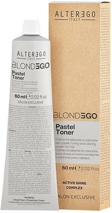 Alter Ego Blondego Pastel Toner Toner Pastelowy Dla Włosów Blond Cappuccino 60 ml