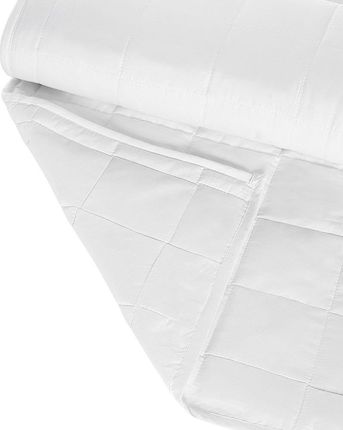 Beliani Kołdra poliestrowa biała lekkie wypełnienie pikowana 200 x 220 cm Annapurna