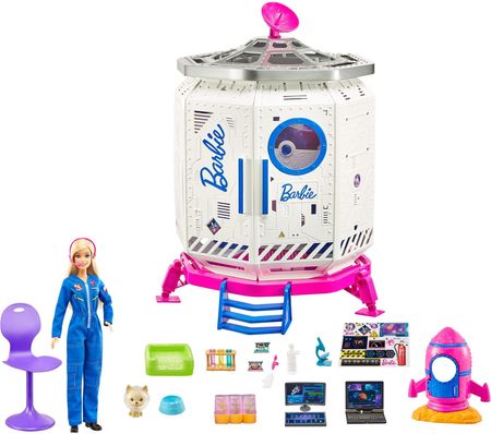 Barbie Stacja kosmiczna z lalką astronautką GXF27
