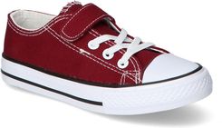 Zdjęcie Trampki Dziecięce Wq-802 Ciemna Czerwień Wine - Drobin