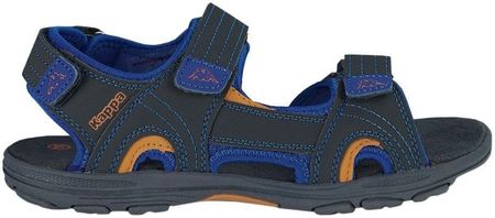 Sandały dla dzieci Kappa Early II K Footwear Kids granatowo-pomarańczowe 260373K 6744