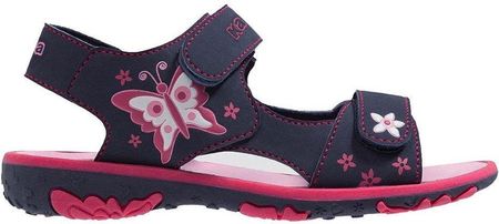 Sandały dla dzieci Kappa Blossom K Footwear Kids granatowo-różowe 260593K 6722