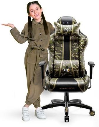 Fotel dla gracza Diablo X-One Kids Size (S) Legion Czarno