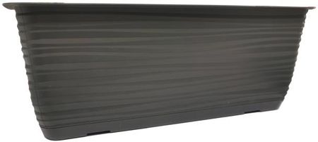 Skrzynka Balkonowa Sahara Z Podstawką 585X170X145mm Antracyt Form-Plastic 3190