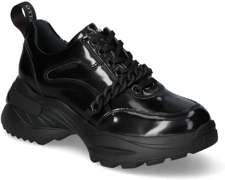 Czarne Sneakersy CheBello 2778-355-000-PSK-S162 CheBello 2778-355-000-PSK-S162
